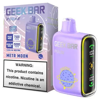 Geek Bar Pulse 15K Meta Moon flavor 15000 puff disposable vape at iSmokee smoke shop Orlando and Kissimmee