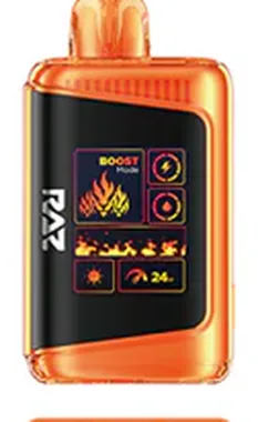 RAZ DC25000 LTX 25K Strawberry Orange Tang flavor 25000 puff disposable vape at iSmokee smoke shop Orlando and Kissimmee