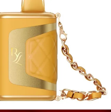 RAZ RYL Classic 35K Peach Passionfruit flavor 35000 puff leather purse disposable vape at iSmokee smoke shop Orlando and Kissimmee