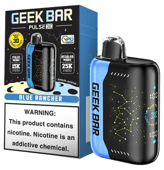 Geek Bar Pulse X Blue Rancher flavor 25000 puff disposable vape at iSmokee smoke shop Orlando and Kissimmee