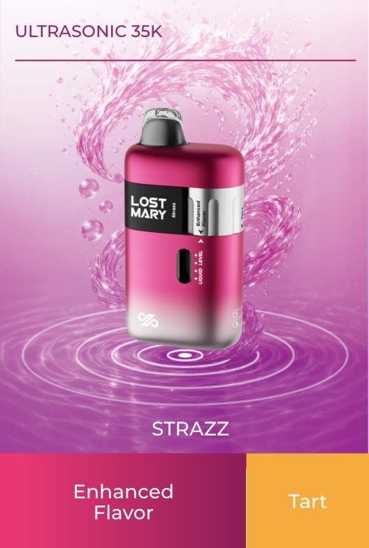 Lost Mary Ultrasonic 35K Strazz flavor disposable vape at iSmokee Kissimmee