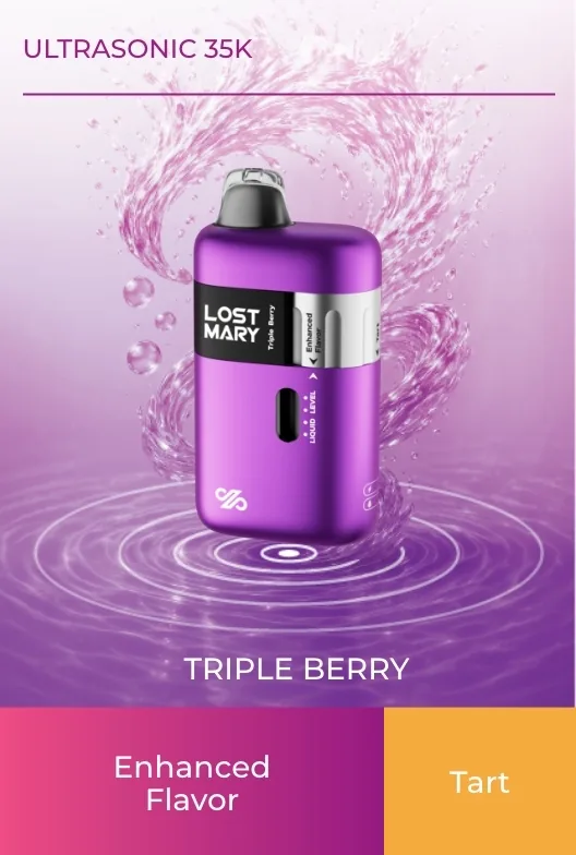 Lost Mary Ultrasonic 35K Triple Berry flavor vape at iSmokee Kissimmee