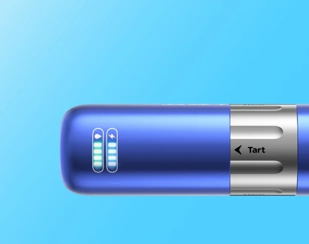 Lost Mary Ultrasonic 35K battery and e-liquid LED indicator