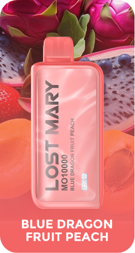 Lost Mary MO10000 Blue Dragon Fruit Peach vape at iSmokee smoke shop Orlando