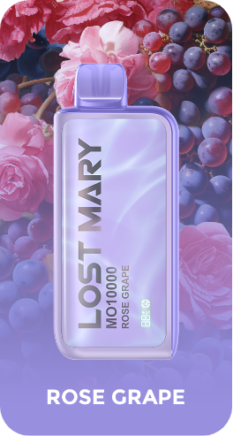 Lost Mary MO10000 Rose Grape flavor disposable vape near Disney World